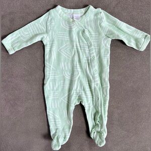 Nordstrom Mint Snap Down Onesie, Newborn